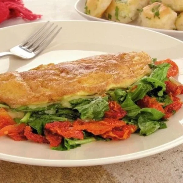 Omelete de Tomate Seco